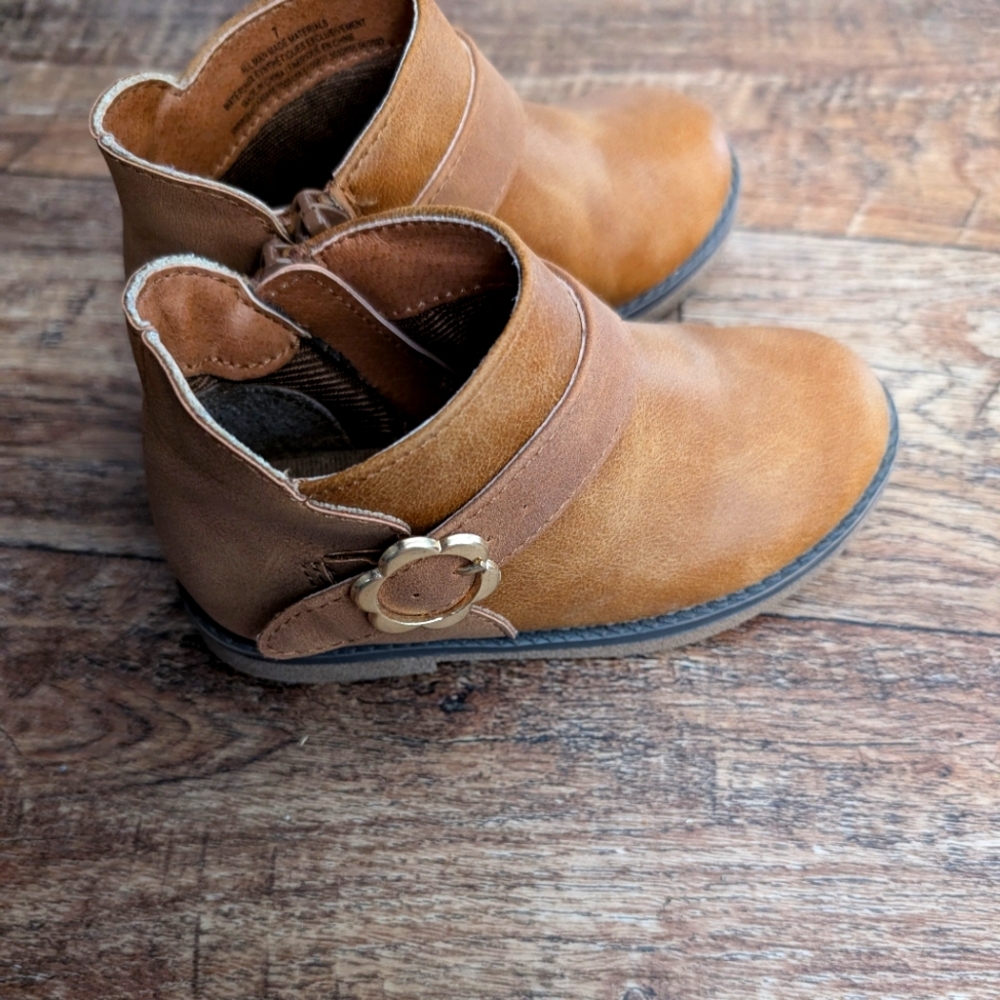 Gymboree brown ankle boots size 7